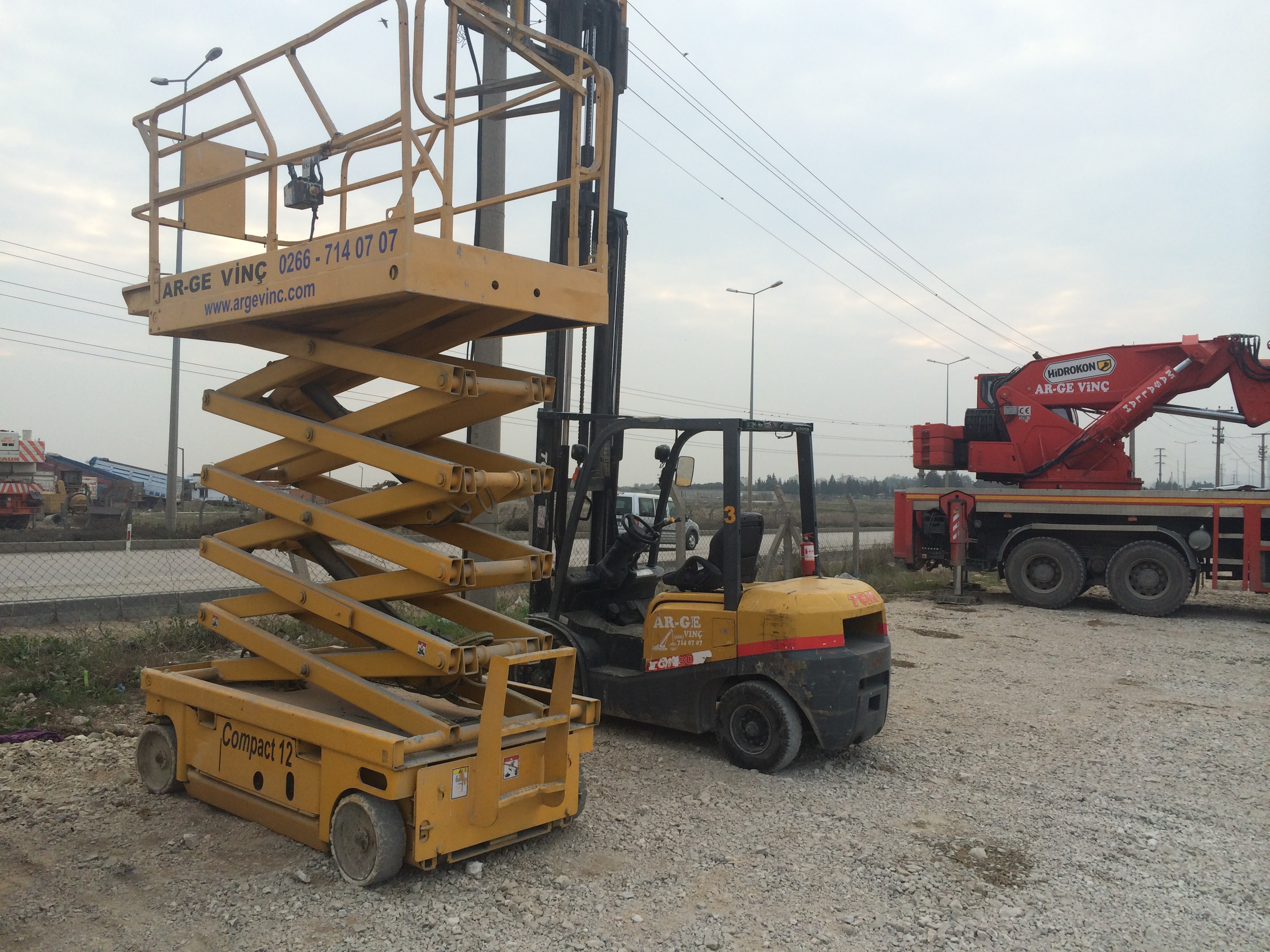 Ar-Ge Vinç Kiralık Platform